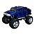 Miniatura Hummer H2 Picape Bigfoot Azul Metal 1:40 - Imagem 1