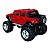 Miniatura Hummer H2 Picape Bigfoot Vermelho Metal 1:40 - Imagem 6