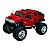Miniatura Hummer H2 Picape Bigfoot Vermelho Metal 1:40 - Imagem 4