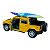 Miniatura Hummer H2 Picape Surf Amarelo Metal 1:40 - Imagem 5