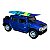Miniatura Hummer H2 Picape Surf Azul Metal 1:40 - Imagem 8