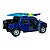 Miniatura Hummer H2 Picape Surf Azul Metal 1:40 - Imagem 3