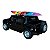 Miniatura Hummer H2 Picape Surf Preto Metal 1:40 - Imagem 6