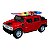 Miniatura Hummer H2 Picape Surf Vermelho Metal 1:40 - Imagem 1