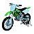 Miniatura Moto Cross Kawasaki Verde Maisto 1:18 - Imagem 2