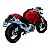 Miniatura Moto Ducati Monster Vermelho Maisto 1:18 - Imagem 5