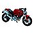 Miniatura Moto Ducati Monster Vermelho Maisto 1:18 - Imagem 1