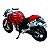 Miniatura Moto Ducati Monster Vermelho Maisto 1:18 - Imagem 4