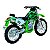 Miniatura Moto Cross Kawasaki Verde 123 Maisto 1:18 - Imagem 4