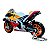 Miniatura Moto GP 2021 Honda Repsol 93 Marc Marquez 1:18 - Imagem 5