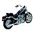 Miniatura Moto Harley Davidson FXST Softail 1984 1:18 - Imagem 5