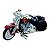 Miniatura Moto Harley Davidson FLSTS Softail Springer 1:18 - Imagem 2