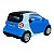 Miniatura Smart Fortwo Azul Acende Luz E Som Metal 1:24 - Imagem 7
