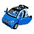 Miniatura Smart Fortwo Azul Acende Luz E Som Metal 1:24 - Imagem 4