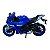 Miniatura Moto Yamaha R1 Azul Maisto 1:12 - Imagem 3