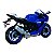 Miniatura Moto Yamaha R1 Azul Maisto 1:12 - Imagem 5