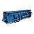Miniatura Ônibus Azul 2 andares Acende Luz/Som Metal 1:50 - Imagem 8