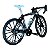 Miniatura Bicicleta Bike Speed Preto Metal 1:10 - Imagem 4