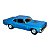 Miniatura Chevrolet Nova SS 1970 Azul Metal 1:24 - Imagem 9