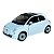 Miniatura Fiat 500 Branco Metal 1:24 - Imagem 1