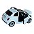 Miniatura Fiat 500 Branco Metal 1:24 - Imagem 3