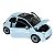 Miniatura Fiat 500 Branco Metal 1:24 - Imagem 4