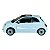 Miniatura Fiat 500 Branco Metal 1:24 - Imagem 2
