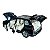 Miniatura BMW X7 Preto Acende Luz E Som Metal 1:24 - Imagem 6