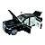 Miniatura Rolls Royce Preto Acende Luz E Som Metal 1:24 - Imagem 5