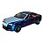 Miniatura Rolls Royce Azul Acende Luz E Som Metal 1:24 - Imagem 1