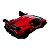 Miniatura Lamborghini Veneno Vermelho Fosco 1:36 - Imagem 3