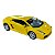 Miniatura Lamborghini Gallardo Amarelo Kinsmart 1:32 - Imagem 9