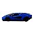 Miniatura Lamborghini Countach LPI 800-4 Azul 1:38 - Imagem 2