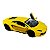 Miniatura Lamborghini Aventador LP700-4 Amarelo Fosco 1:38 - Imagem 4