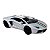 Miniatura Lamborghini Aventador LP700-4 Branco 1:38 - Imagem 9