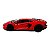 Miniatura Lamborghini Aventador LP700-4 Laranja 1:38 - Imagem 2