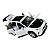 Miniatura Toyota Hav4 Branco Acende Luz E Som Metal 1:24 - Imagem 4