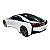 Miniatura BMW I8 Branco Acende Luz E Som Metal 1:24 - Imagem 7