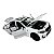 Miniatura BMW 320 Branco Acende Luz e Som Metal 1:32 - Imagem 4