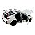 Miniatura BMW 320 Branco Acende Luz e Som Metal 1:32 - Imagem 3