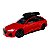 Miniatura Audi RS6 Vermelho Acende Luz E Som Metal 1:24 - Imagem 1