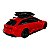 Miniatura Audi RS6 Vermelho Acende Luz E Som Metal 1:24 - Imagem 8
