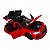 Miniatura Audi RS6 Vermelho Acende Luz E Som Metal 1:24 - Imagem 4