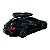 Miniatura Audi RS6 Preto Acende Luz E Som Metal 1:24 - Imagem 8