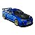 Miniatura Nissan Skyline GTR34 Azul MiniGT 531 1:64 - Imagem 6