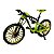 Miniatura Bicicleta Bike Down Hill Verde Metal 1:10 - Imagem 2