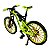 Miniatura Bicicleta Bike Down Hill Verde Metal 1:10 - Imagem 4