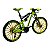 Miniatura Bicicleta Bike Down Hill Verde Metal 1:10 - Imagem 5