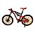Miniatura Bicicleta Bike Down Hill Laranja Metal 1:10 - Imagem 3