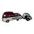 Miniatura Volkswagen Kombi Surf + Trailer MotorMax 1:24 - Imagem 6